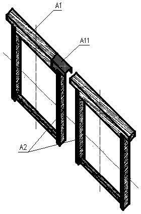 Method for establishing small colony by adopting combined frame
