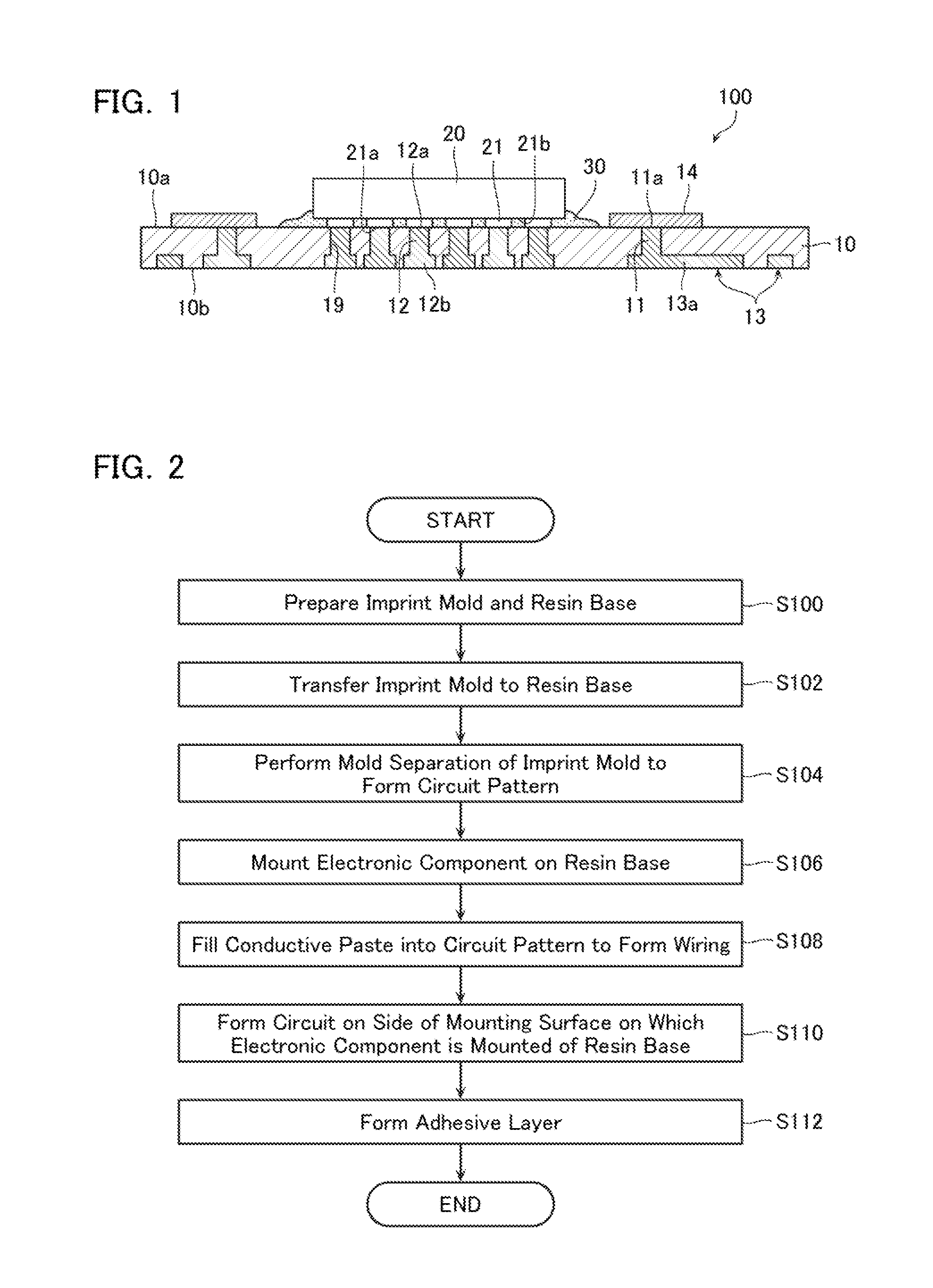 Component-mounting printed board and method of manufacturing the same