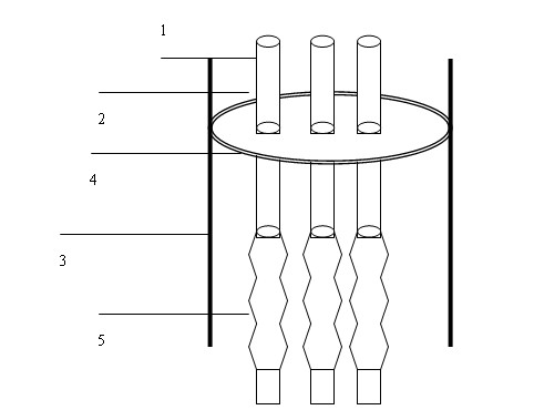 Novel heat exchanger adopting corrugated tube as heat exchange tube
