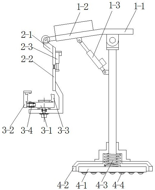 Articulated shaft adjusting method for minimally invasive surgery body surface projection shaft adjustment