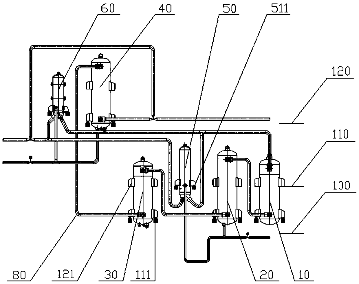 System Structure and Application Method of High Pressure Heater System of Double Reheat Million Units