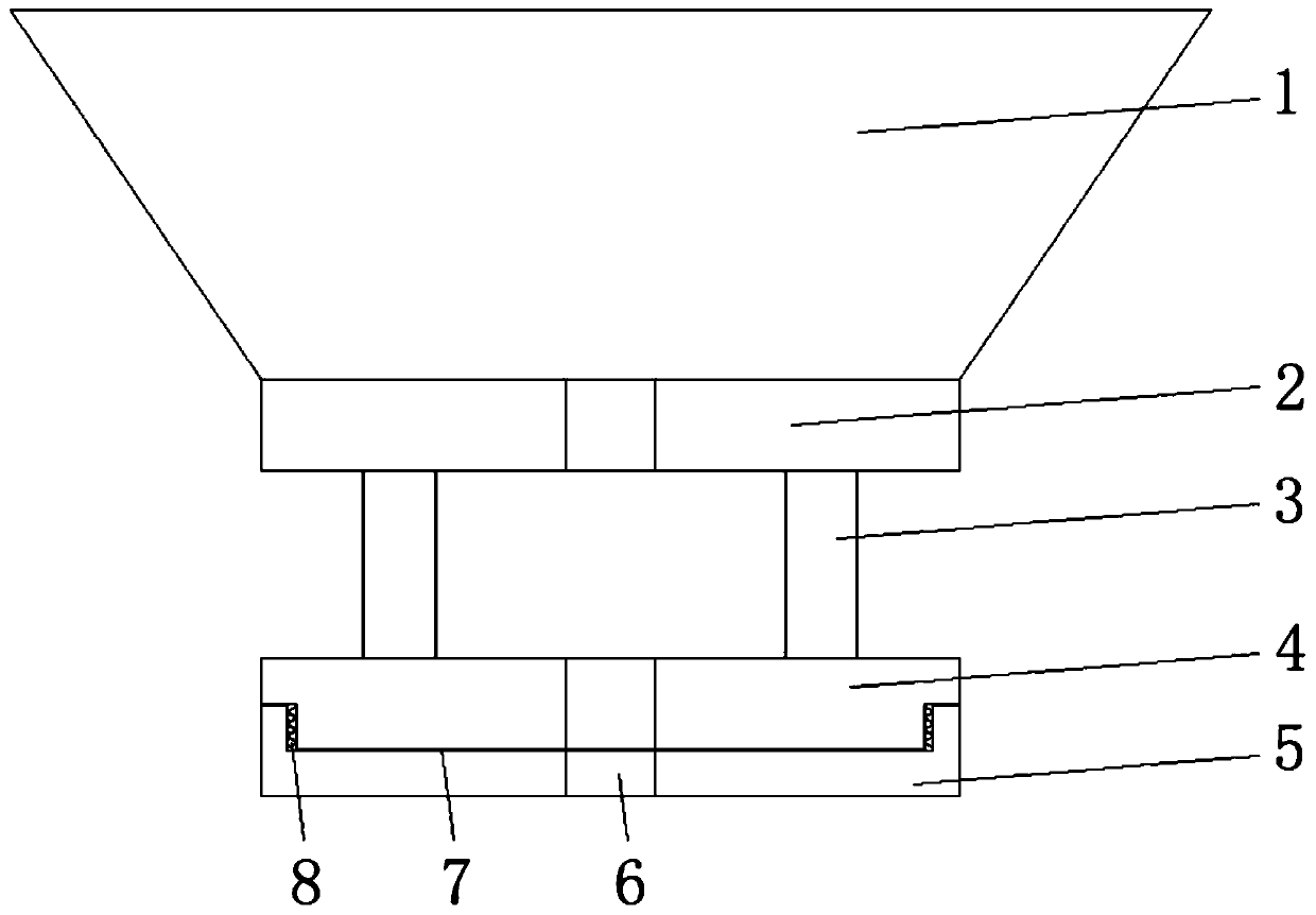 Pressing device for pressure regulation of pressure valve