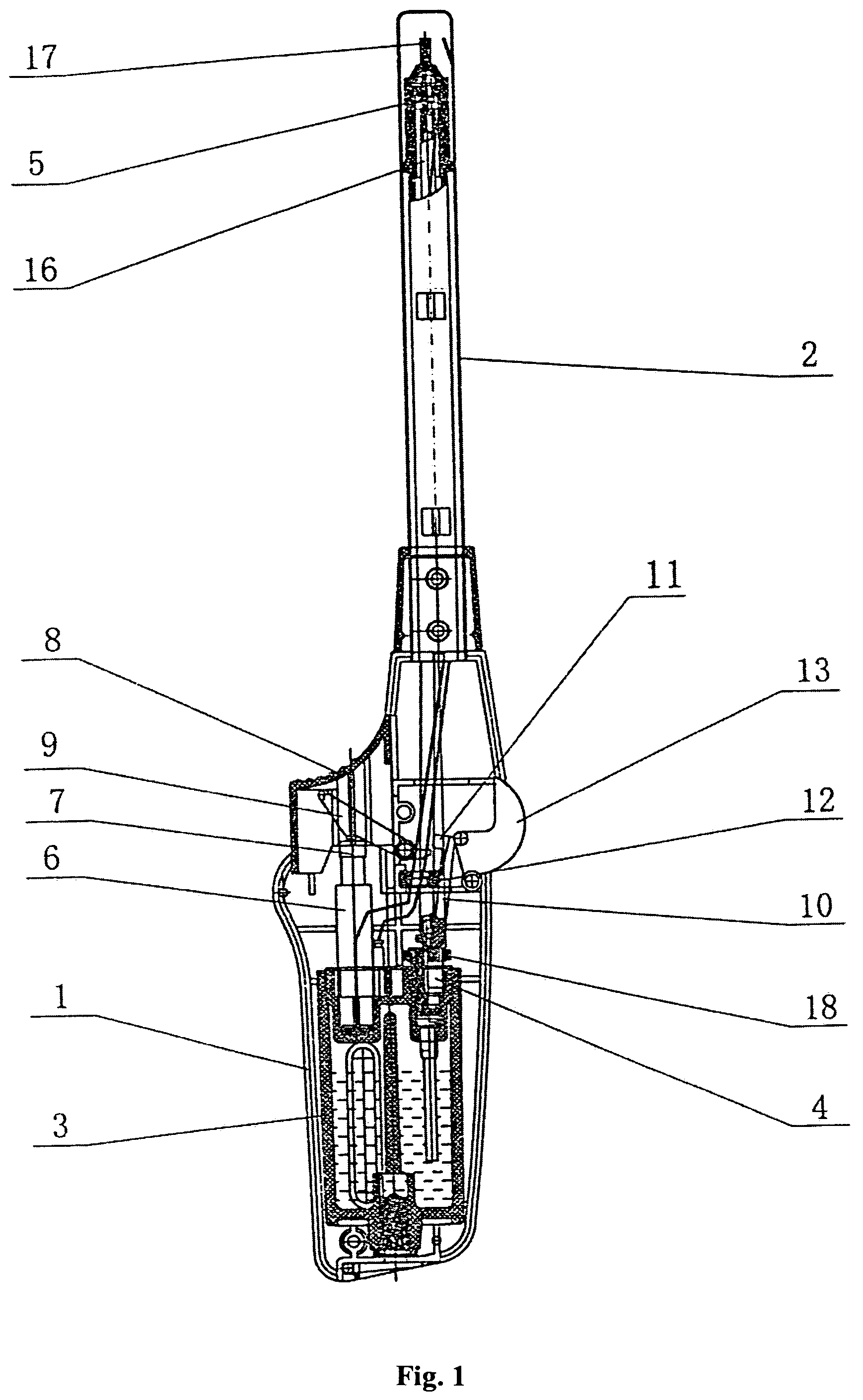 Igniter gun equipped with a safety mechanism