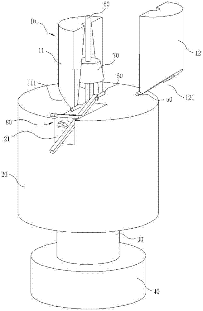 Spinning spindle capable of fixing bobbins of different internal diameters