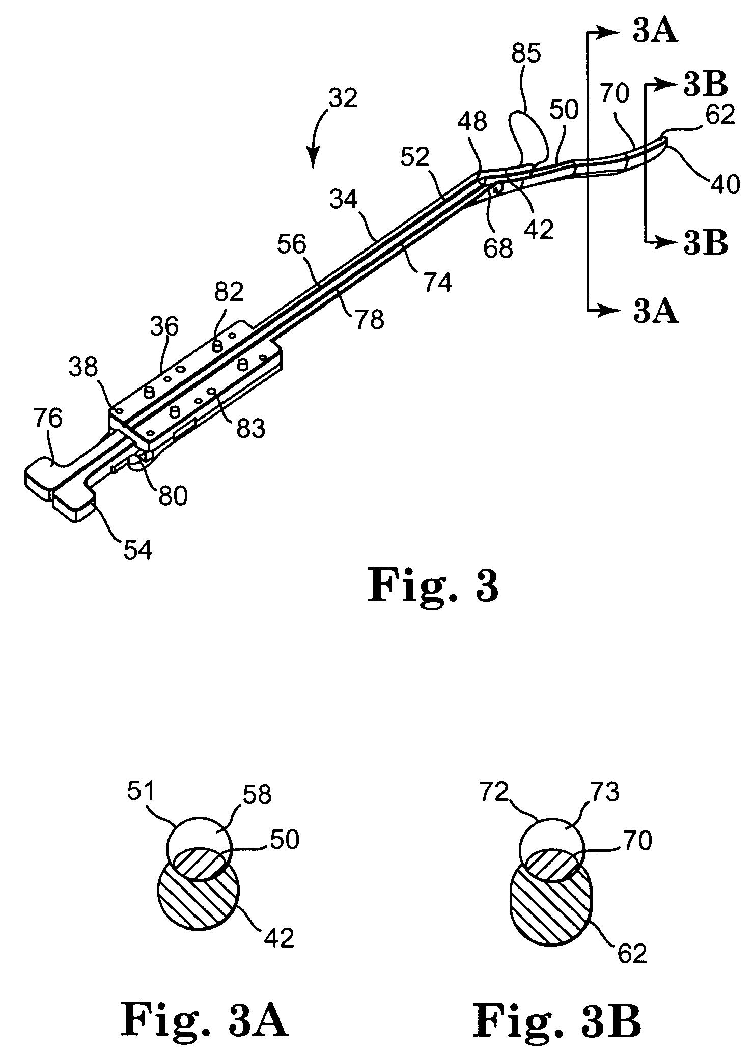 Compound bipolar ablation device and method