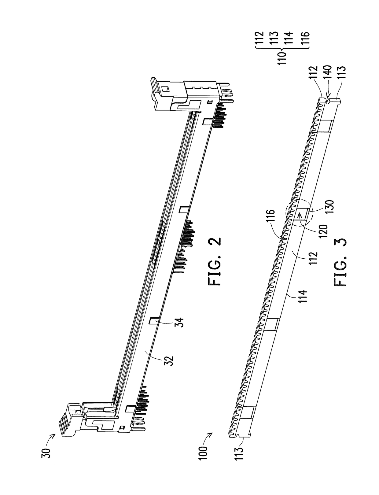 Light guide bar and connector assembly
