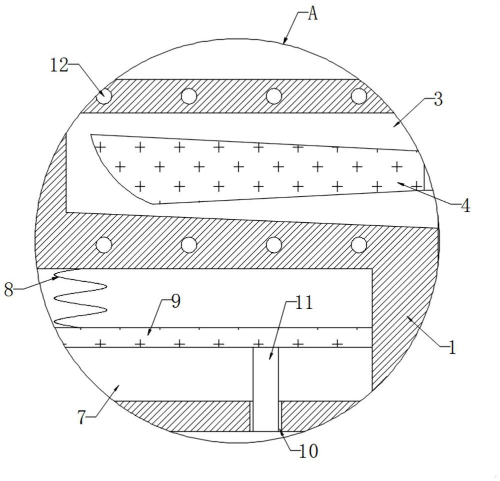 High-temperature self-extinguishing power distribution cabinet