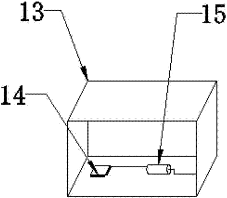 Parking guiding device based on ultraviolet light