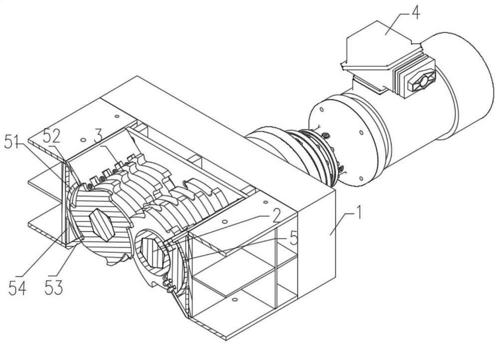 Side comb plate mechanism of crusher, and crusher
