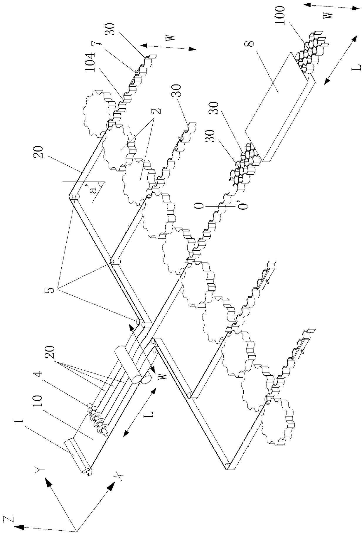 Production method and production device for thermoplastic composite core material