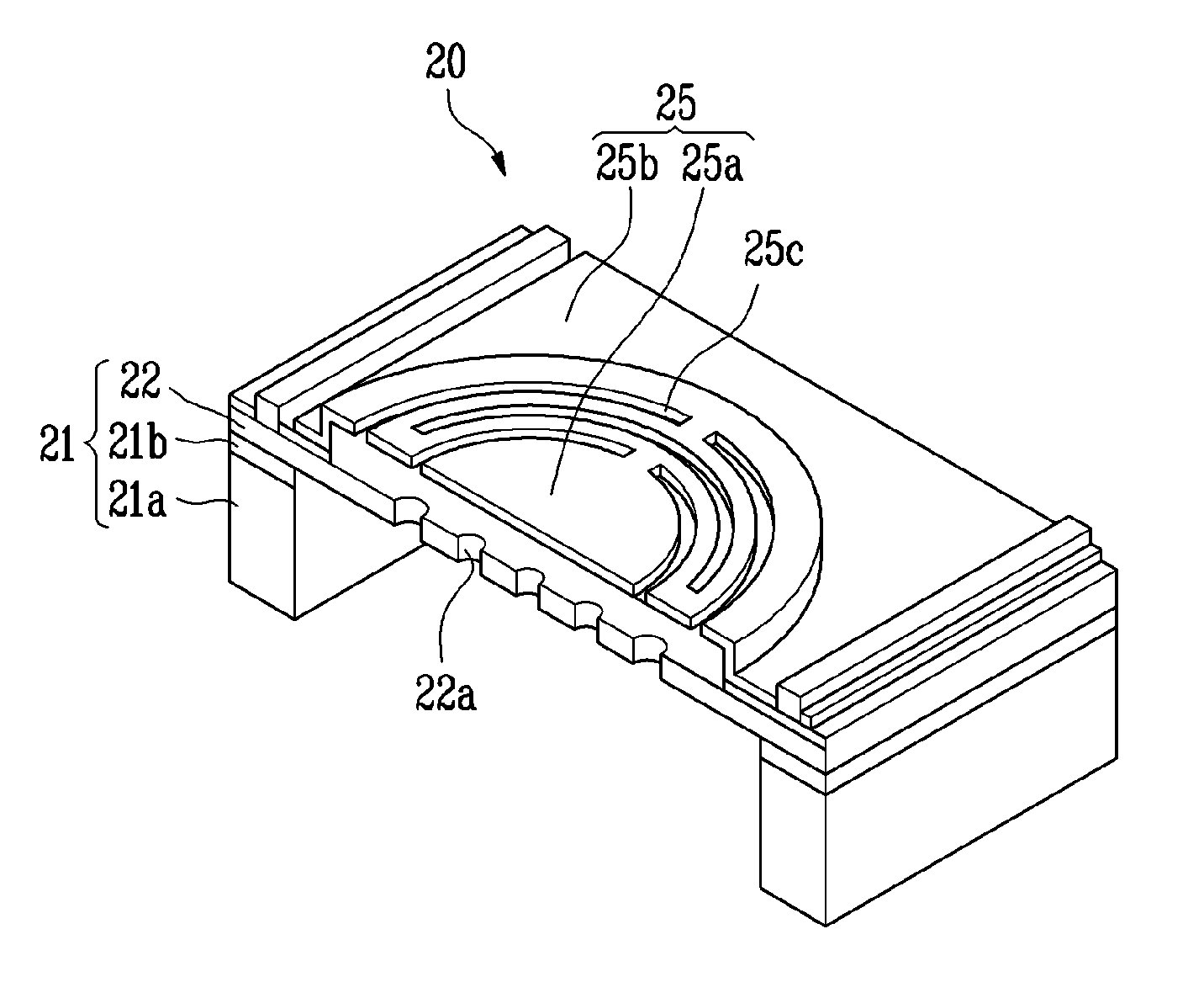 Condenser microphone having flexure hinge diaphragm and method of manufacturing the same