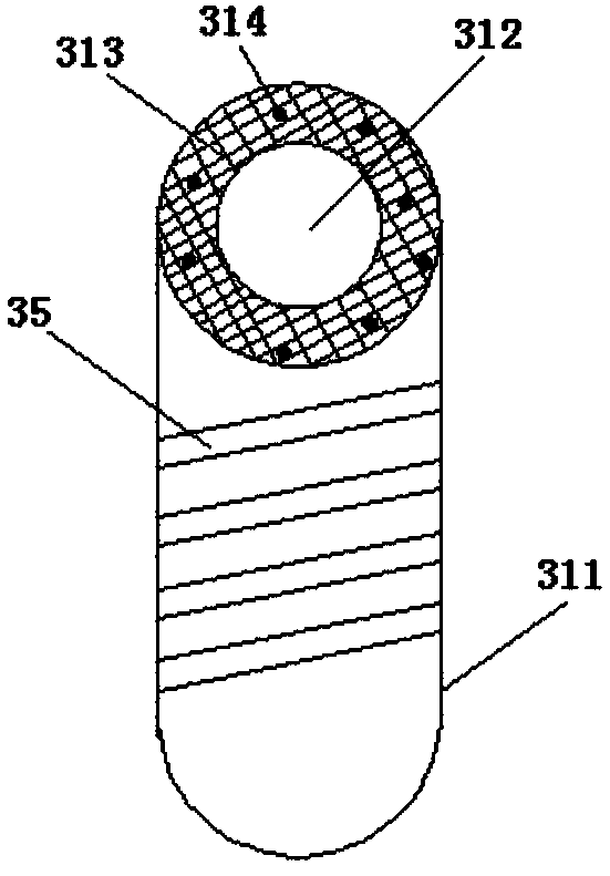 Chemical energy storage and heat release device and gas water heater