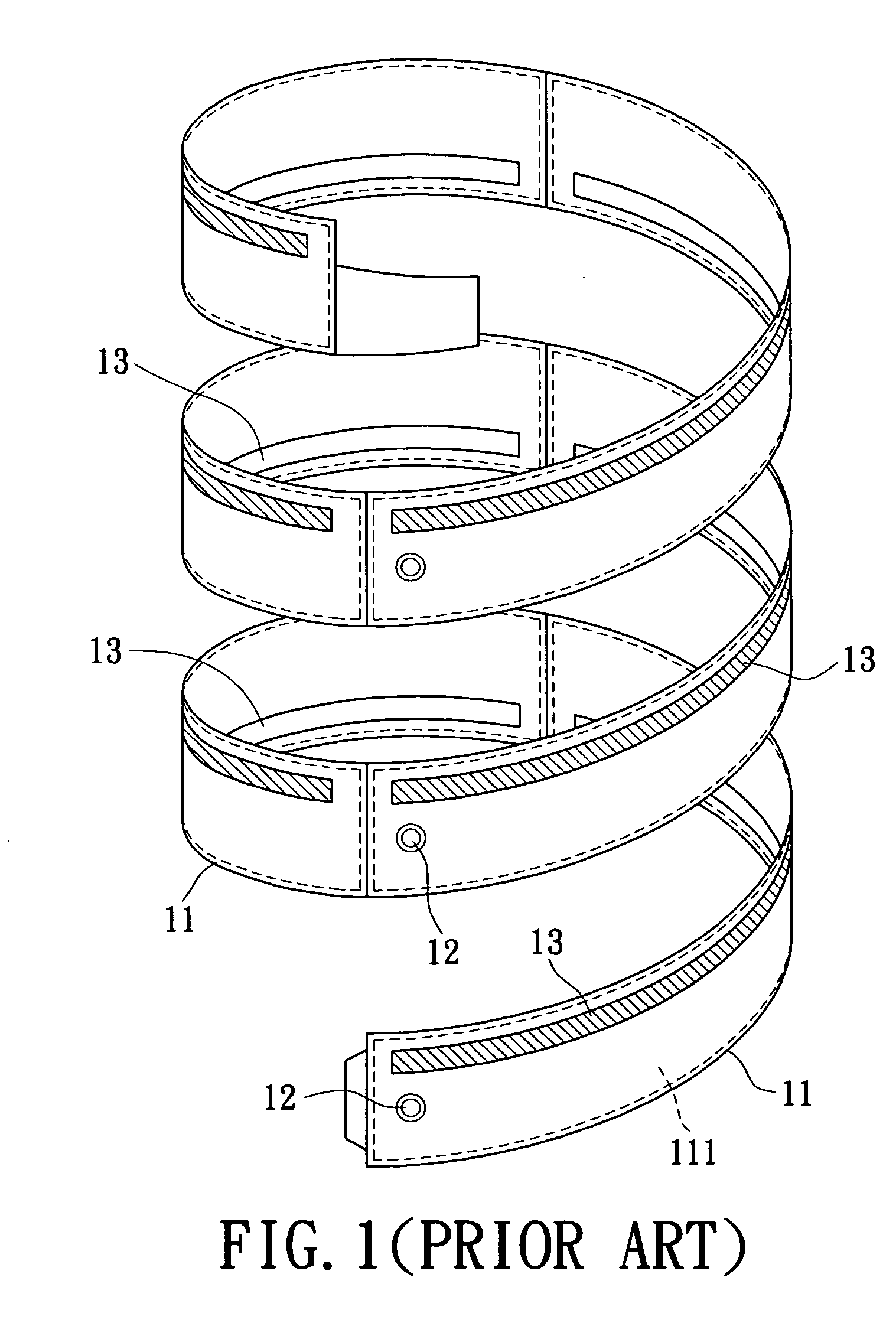 Compression device for medical treatment
