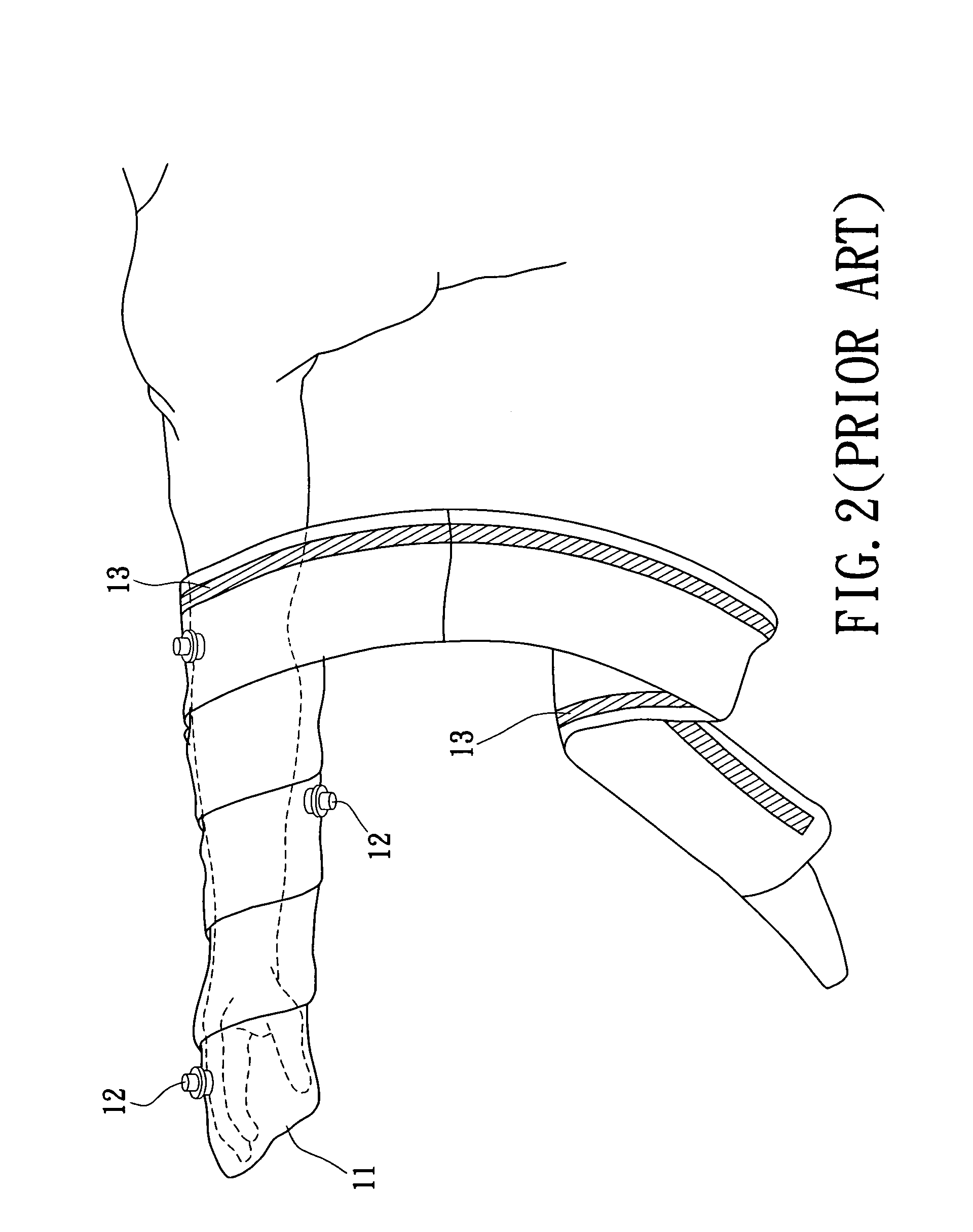 Compression device for medical treatment