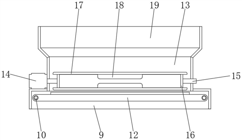 Pre-wetting exhaust infiltration treatment device for spunlace non-woven fabric processing