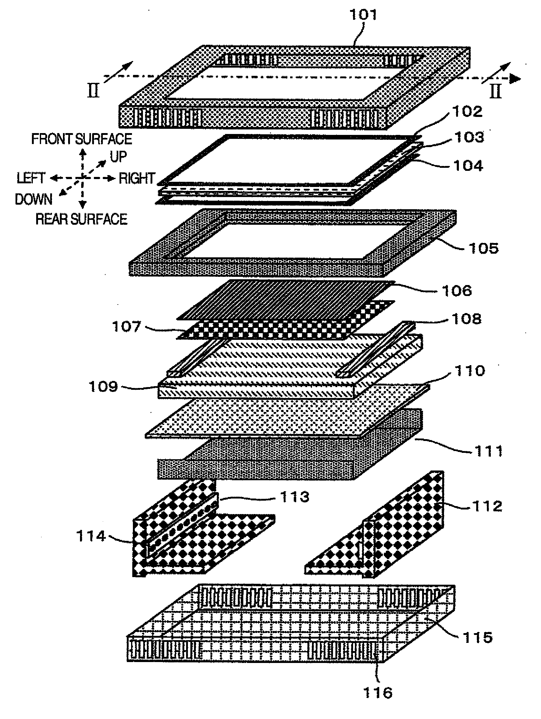 Liquid crystal display device and video display device using the same
