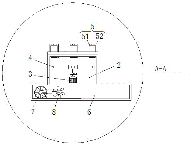 Color printing packing machine with dust removing device