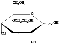 Novel tobacco humectant 3-O-hydroxyethyl-D-glucose and preparation method thereof
