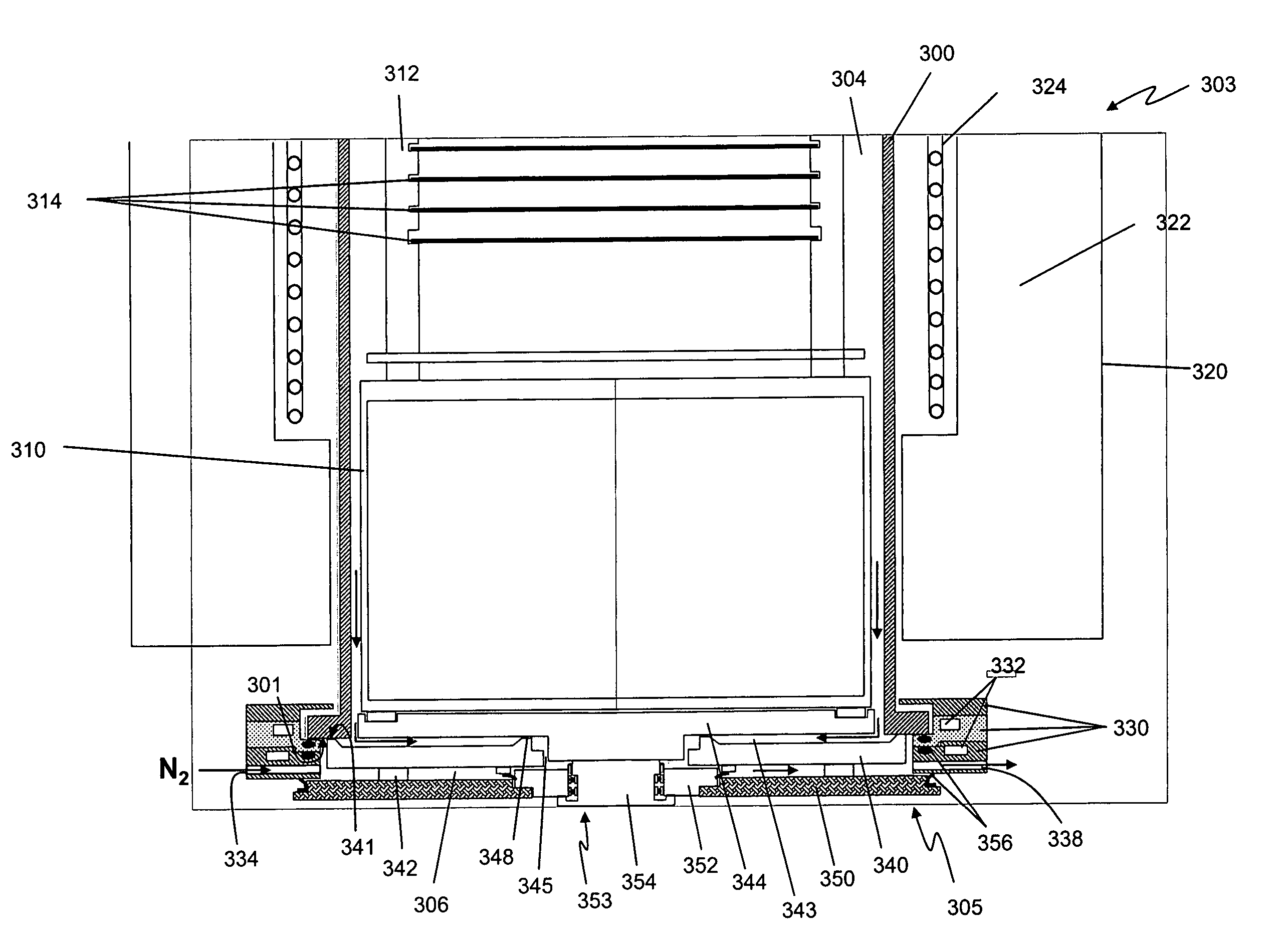 Door plate for furnace