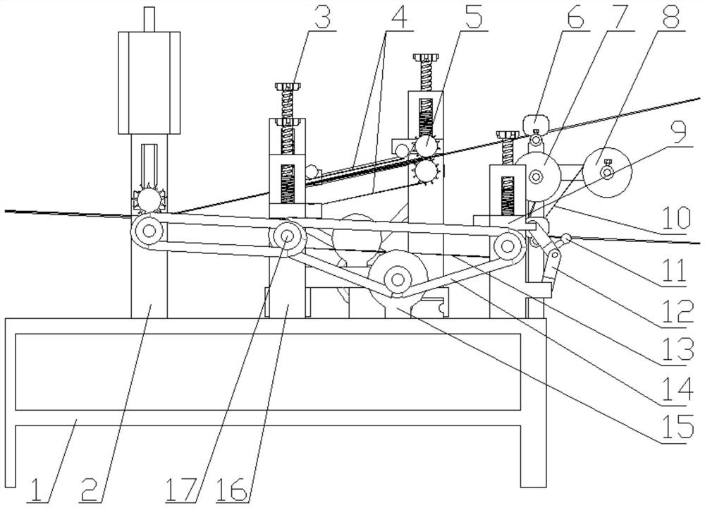 A combined automatic pasting device for shoemaking fabrics