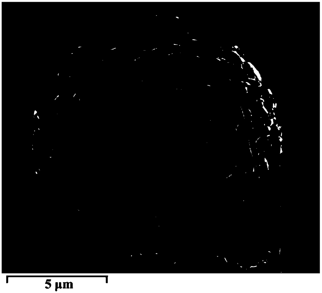 Lithium ion battery composite positive pole material and preparation method thereof