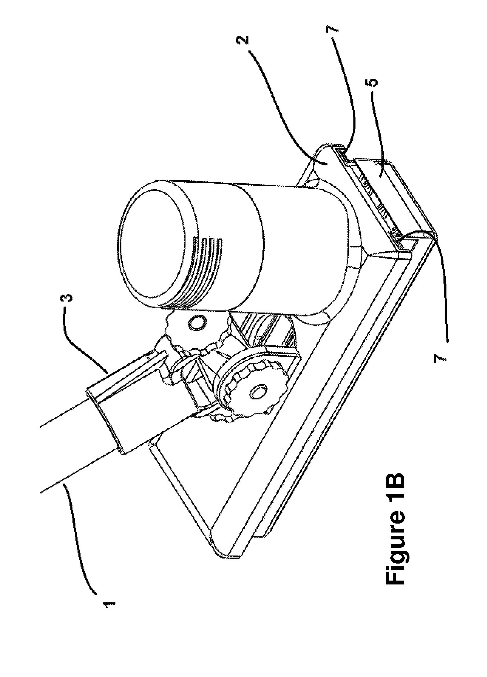 Curling broom incorporating a motor
