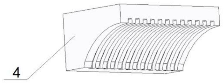 Temperature control device of cooling area of platinum channel