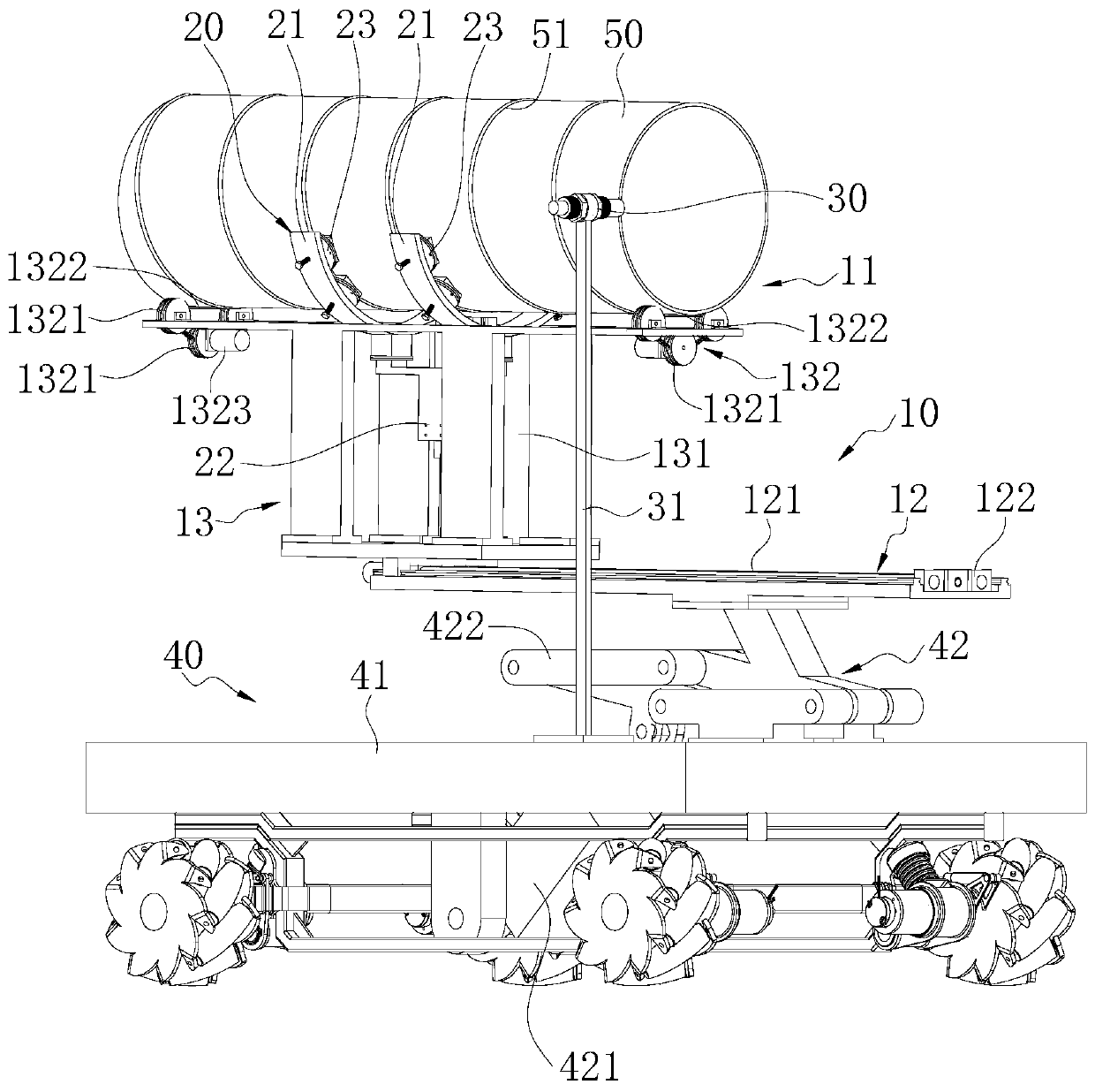 Steel pipe weld joint quality detection device