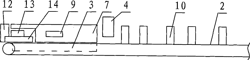 Tray loading structure for cylindrical workpieces