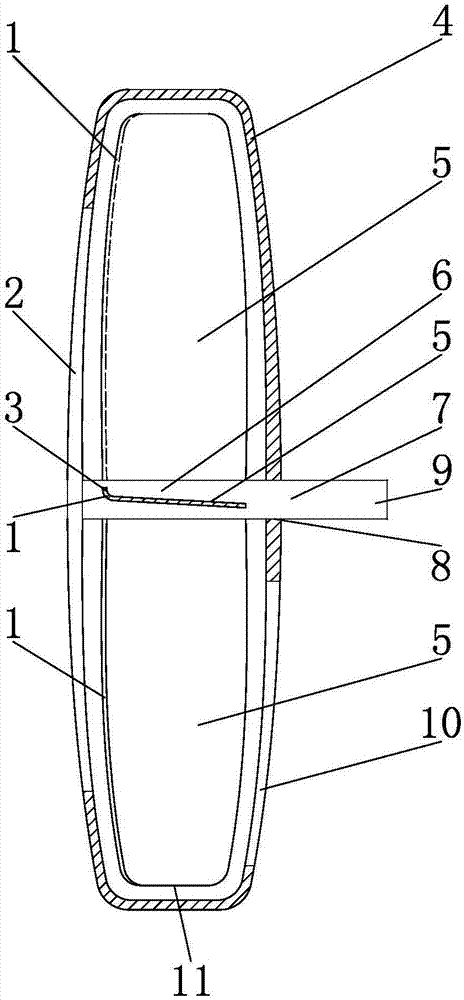 Airflow-impact-accelerated rotational kinetic energy output and power generator drive device