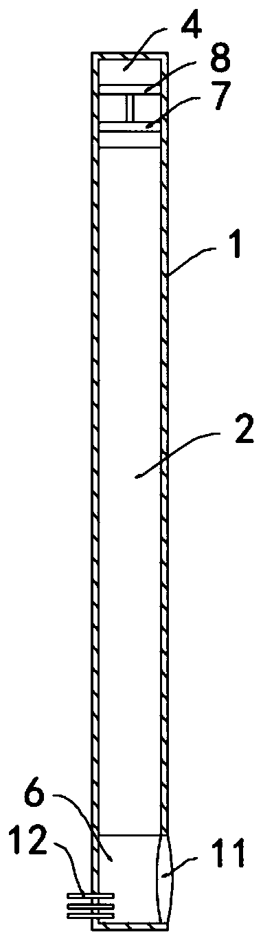 Self-oil-removing cleaning window for kitchen