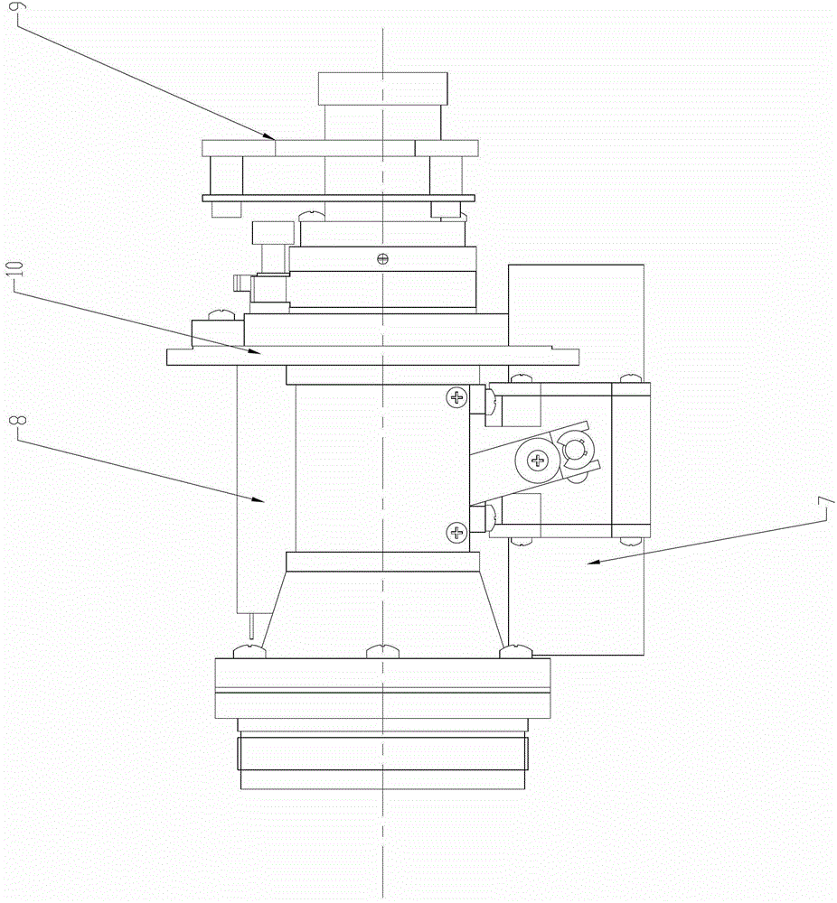 Visible light high resolution double-field of view charge-coupled device (CCD) lens