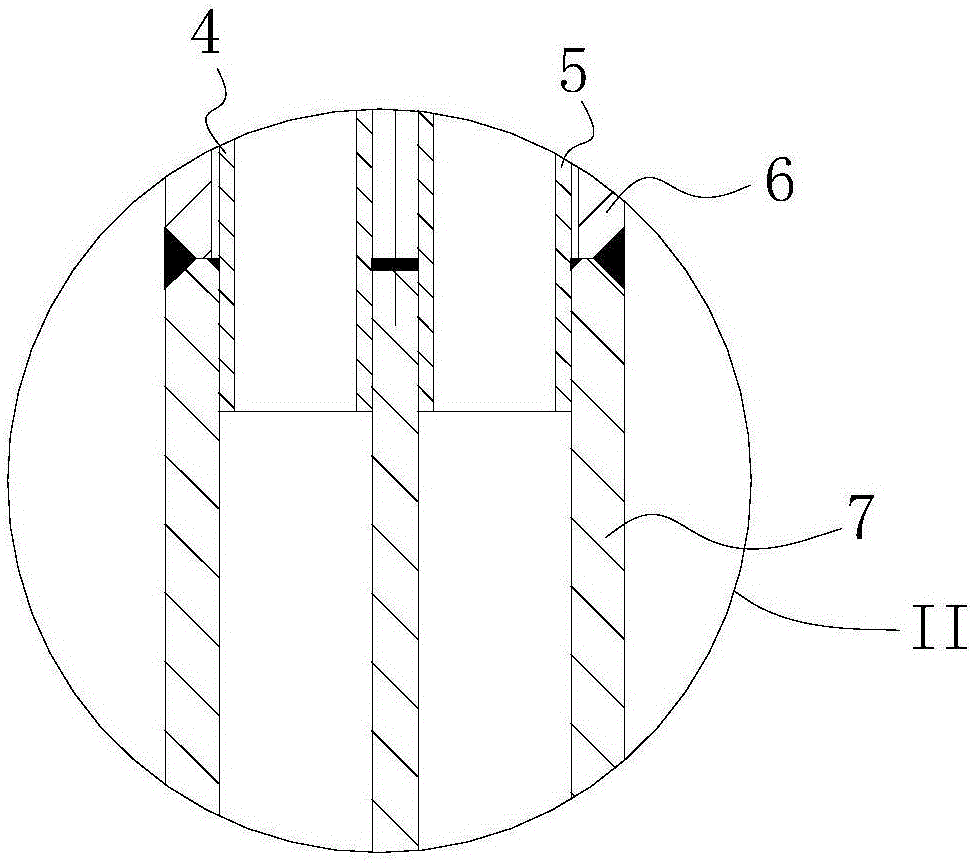 Rectangular needle tube flowmeter