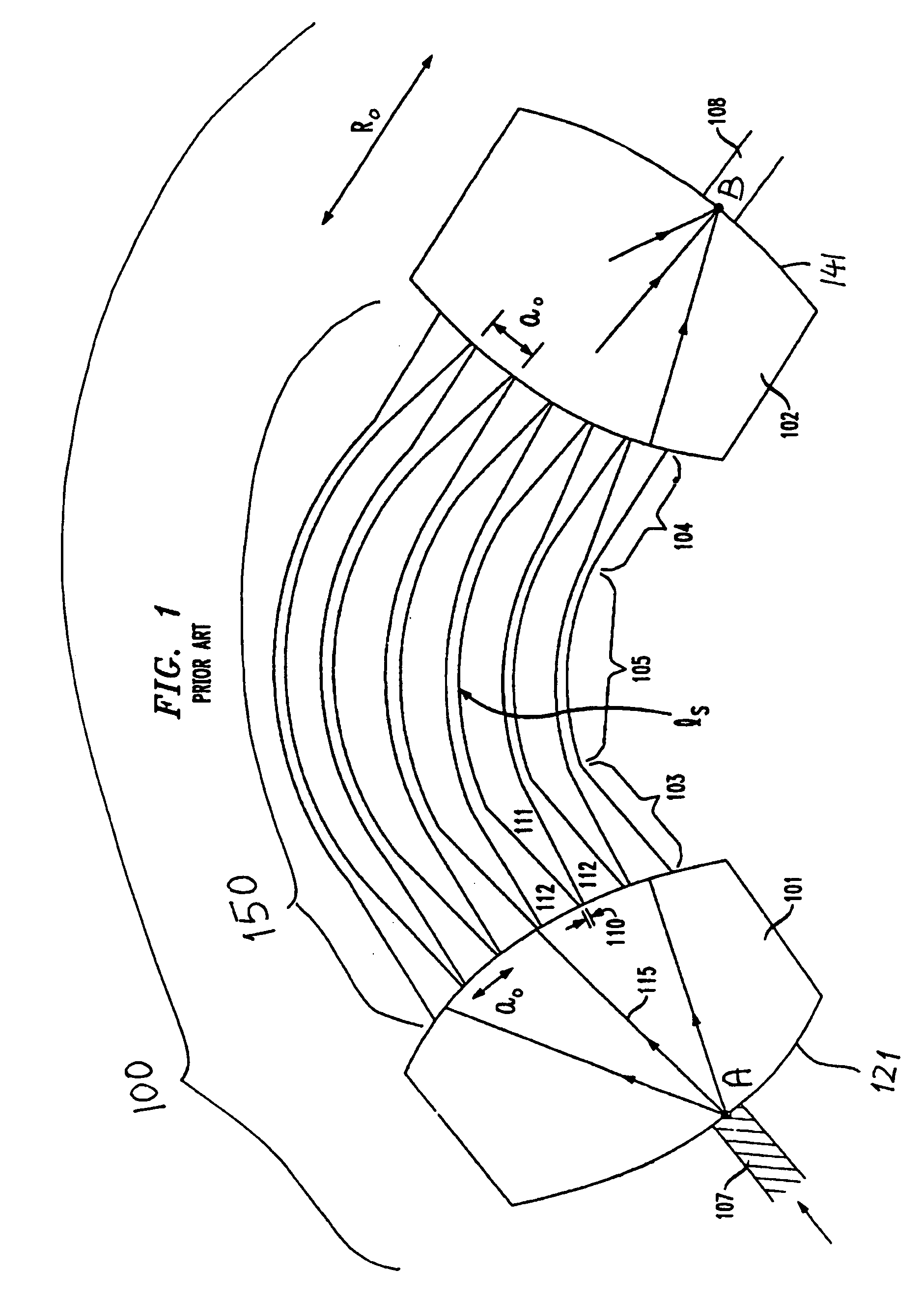 Efficient waveguide arrays with optimized matching transitions