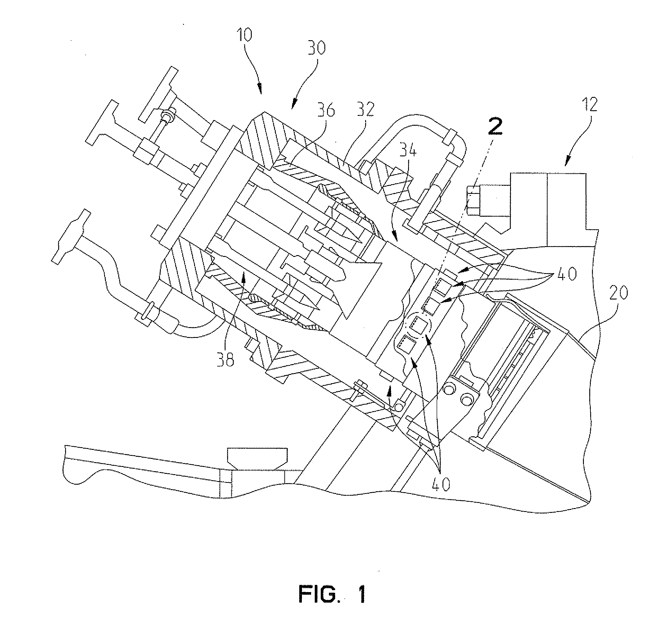 Combustor assembly including one or more resonator assemblies and process for forming same