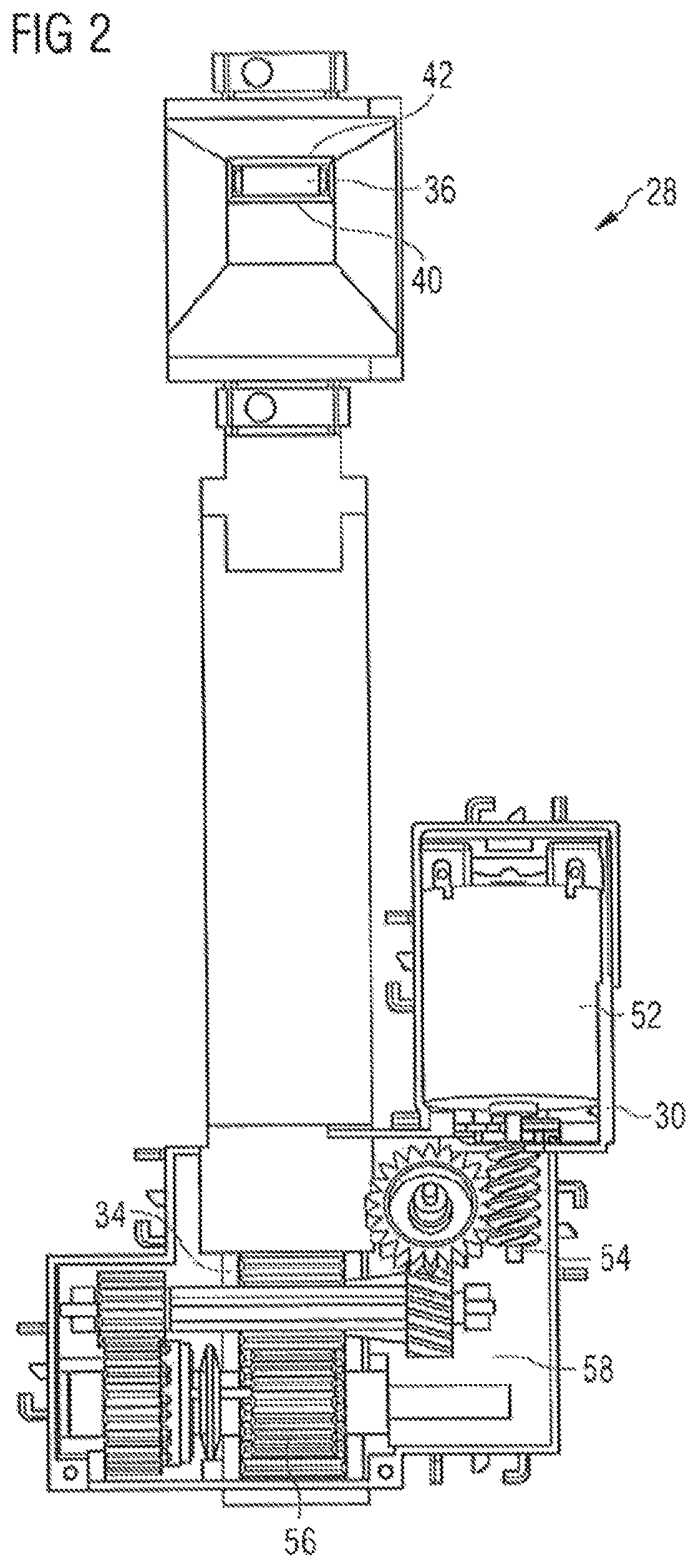 Domestic appliance with door opener