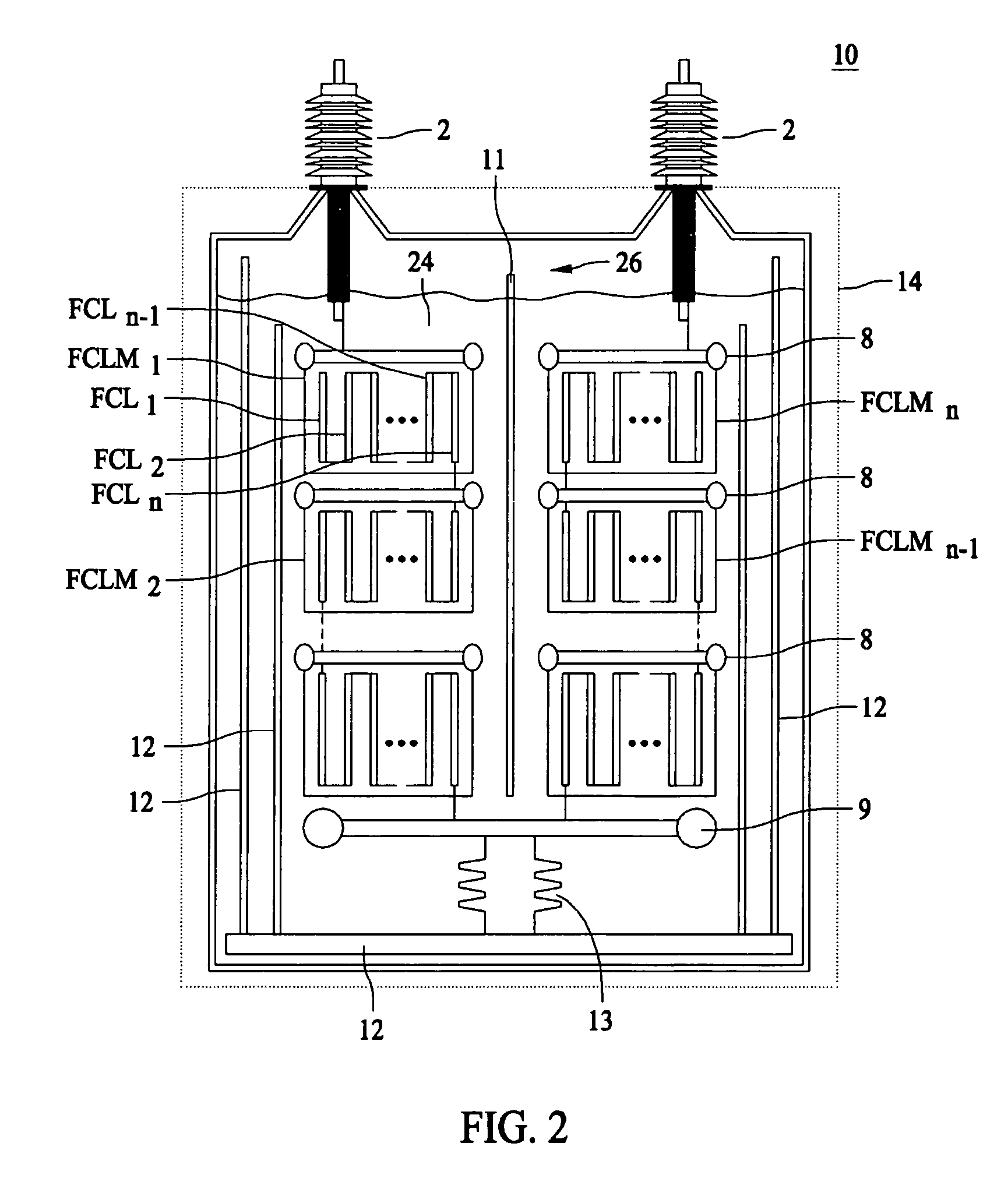 High voltage design structure for high temperature superconducting device