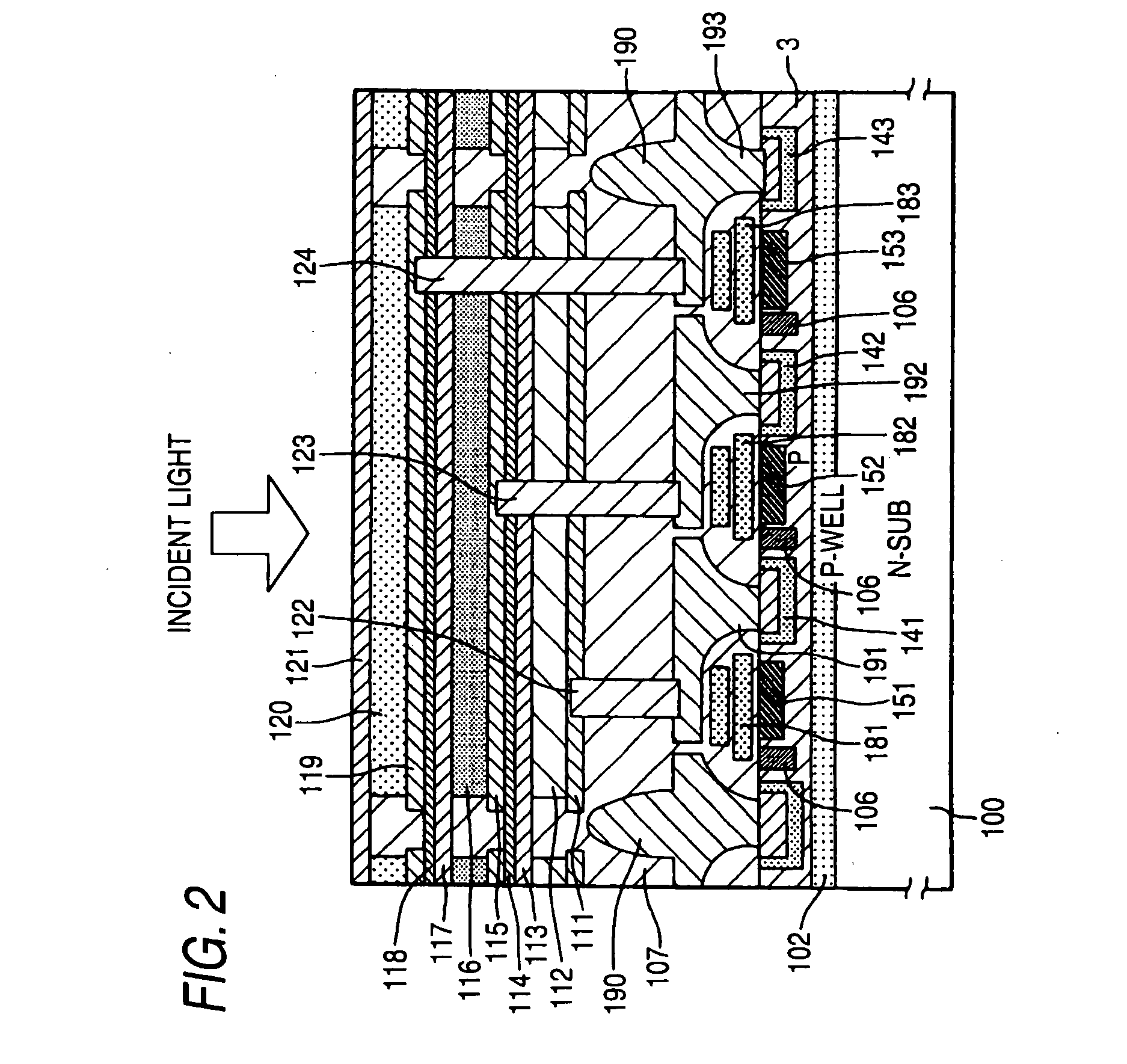 Photoelectric conversion layer-stacked solid-state imaging element