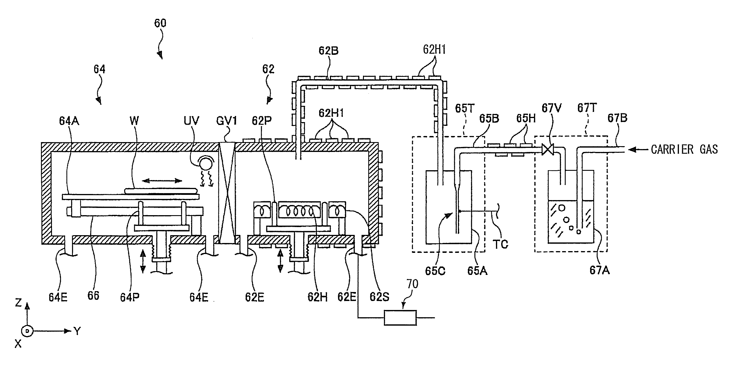 Resist coating and developing apparatus and method