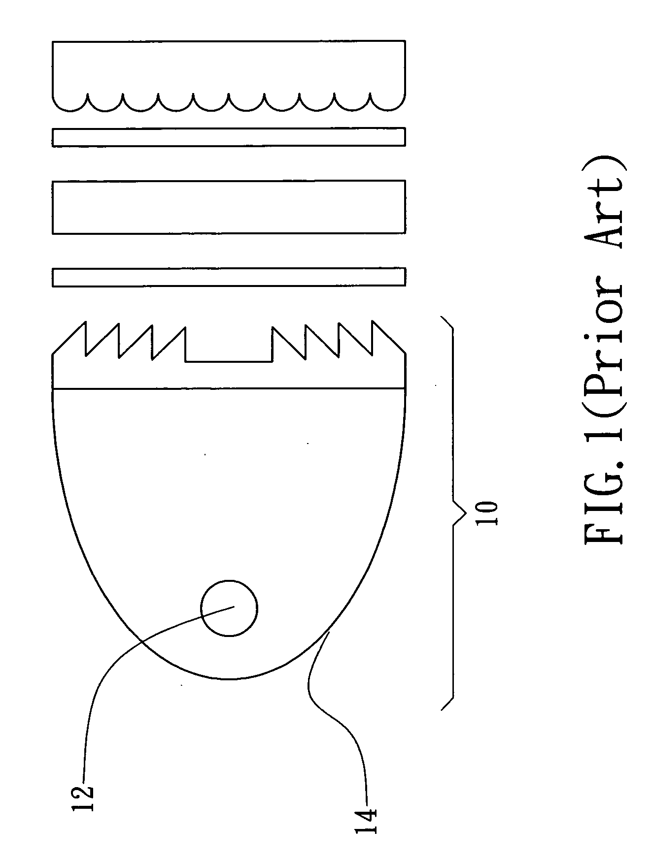 Lighting device with integration sheet