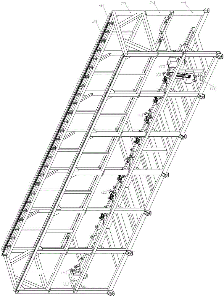 A device for automatic phosphating of pistons