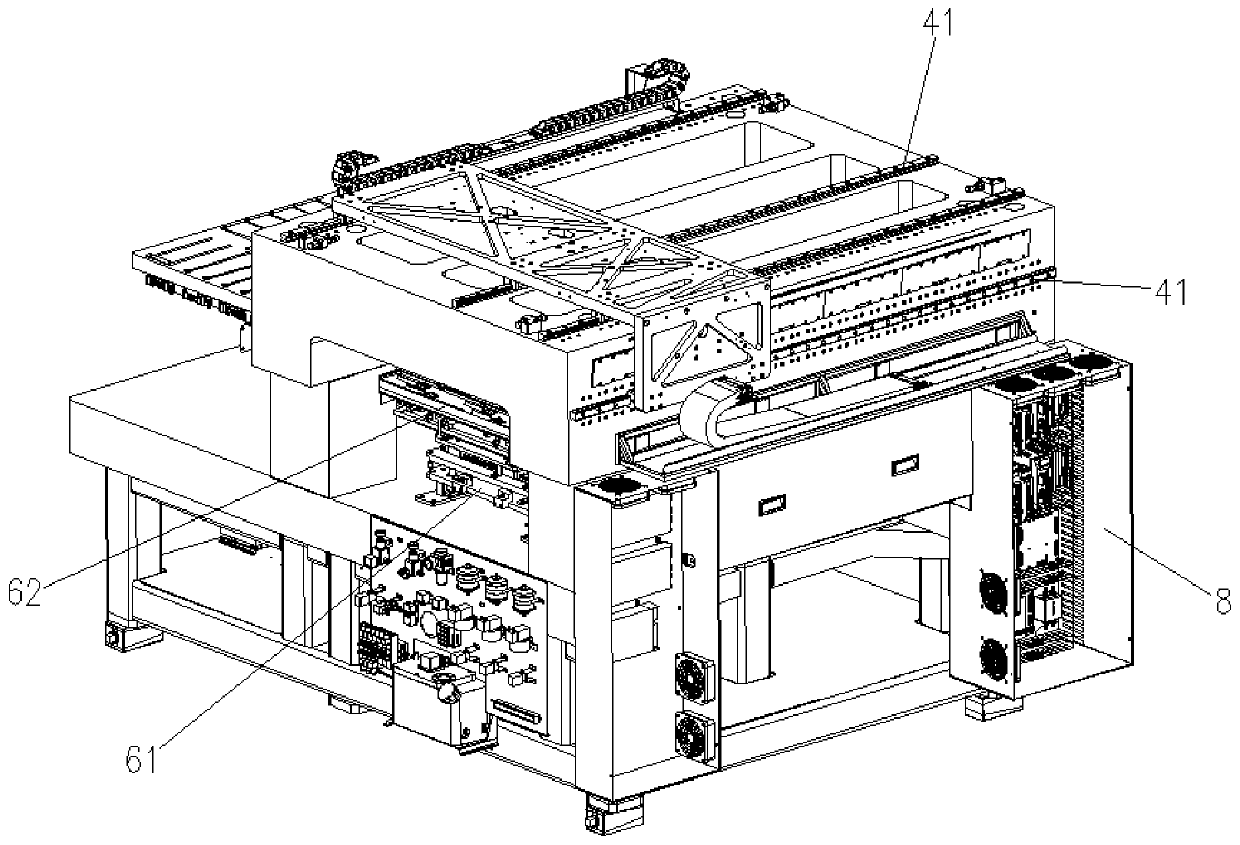 Large-sheet single-table inkjet machine