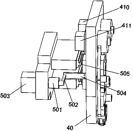 Device and method for removing scaling powder for hard disk drive printed circuit board (PCB) processing