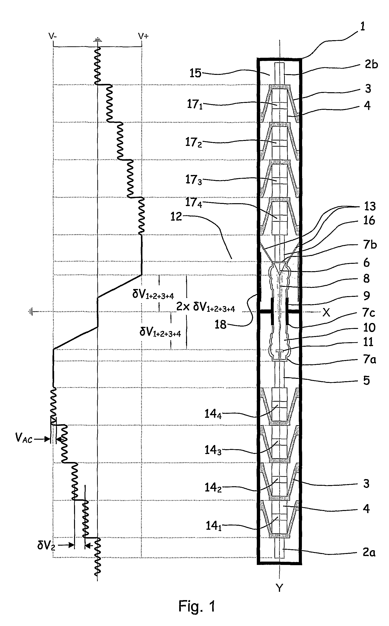 Apparatus and method for controllable downhole production of ionizing radiation without the use of radioactive chemical isotopes