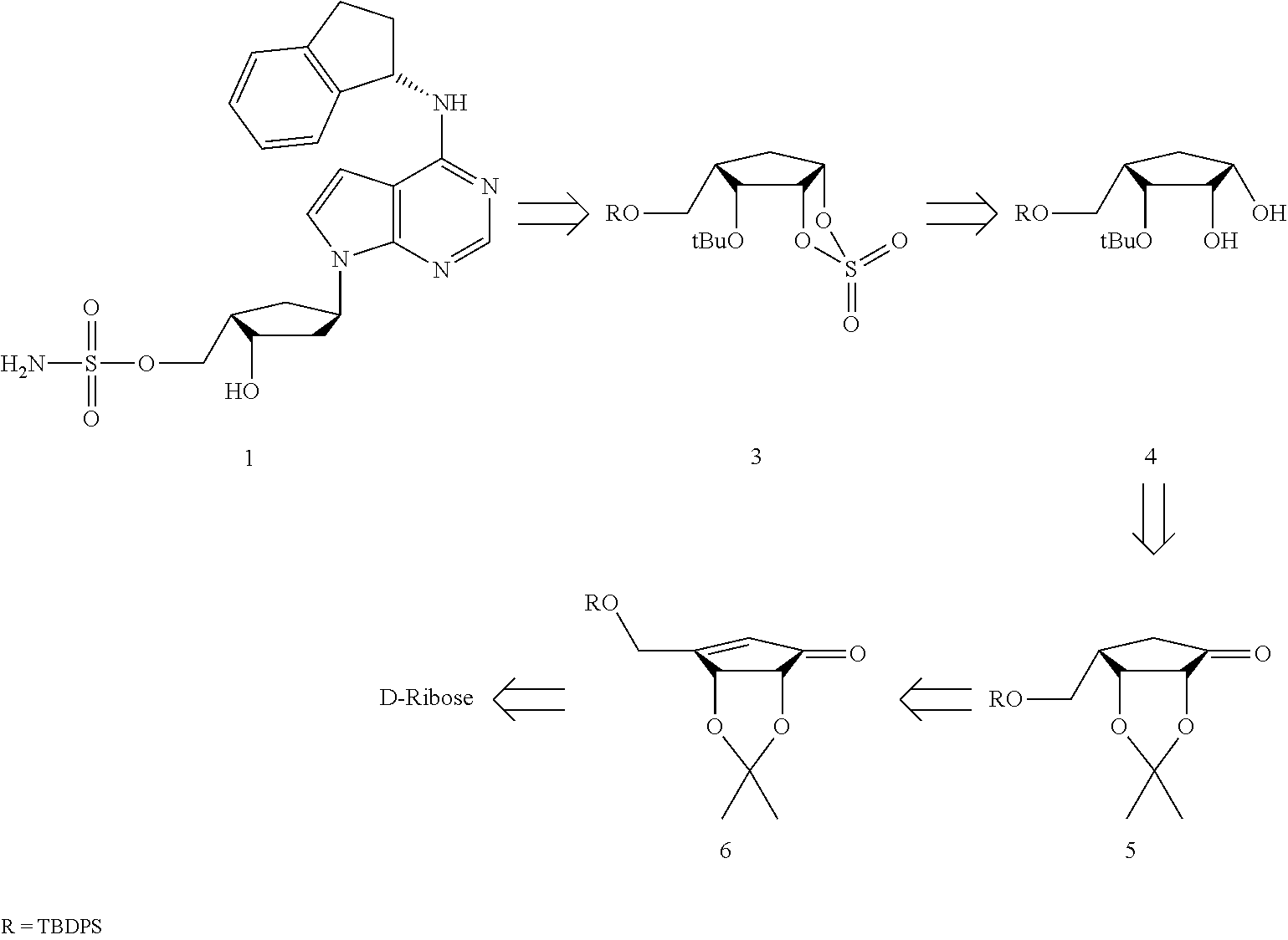 Preparation method of mln4924 as an e1 activating inhibitor