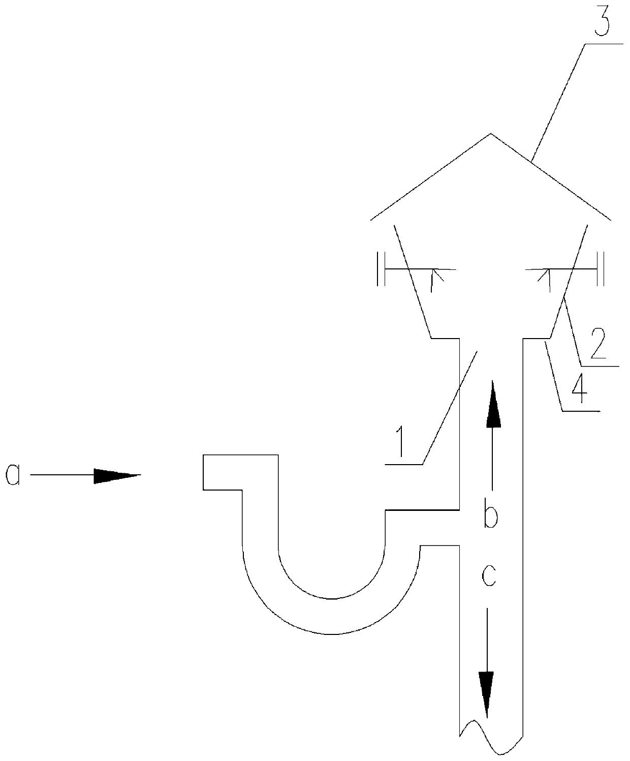 Foam collecting and crushing device of wet flue gas desulfurization system of coal-fired power station