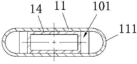 Anti-tensile optical fiber contact and optical fiber connector provided with same