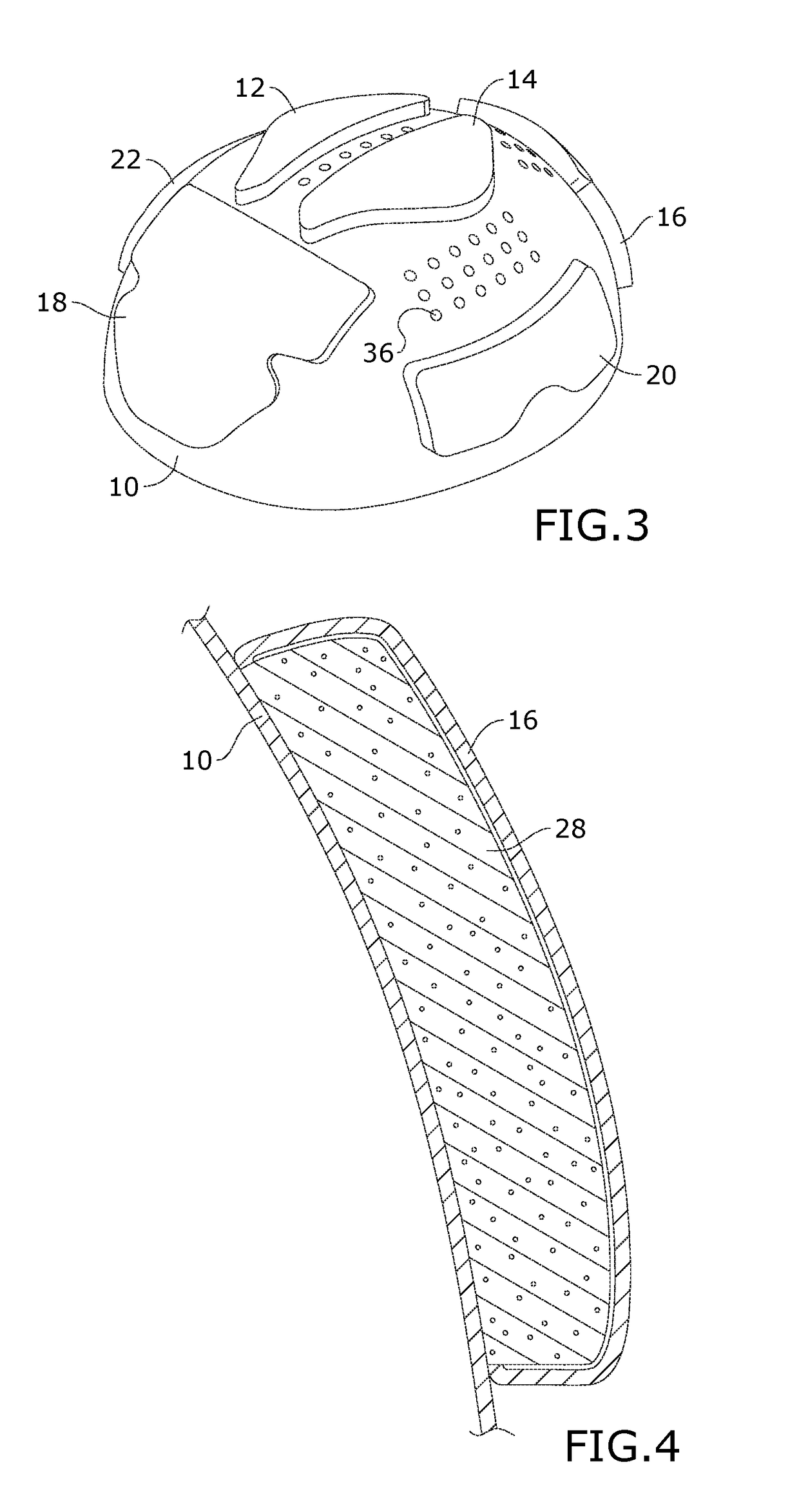 Lightweight protective headgear