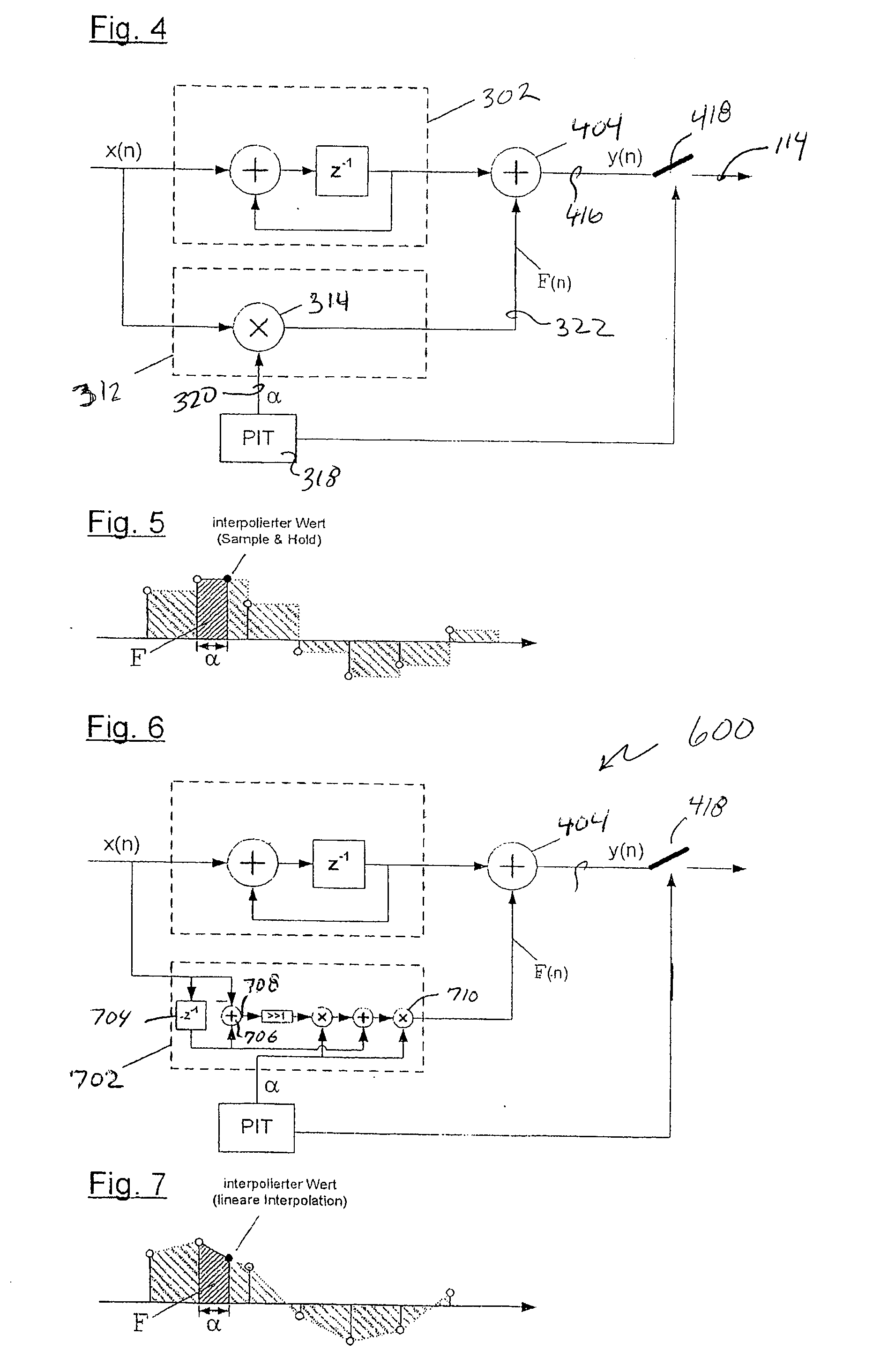 Cascaded integrated comb filter with fractional integration