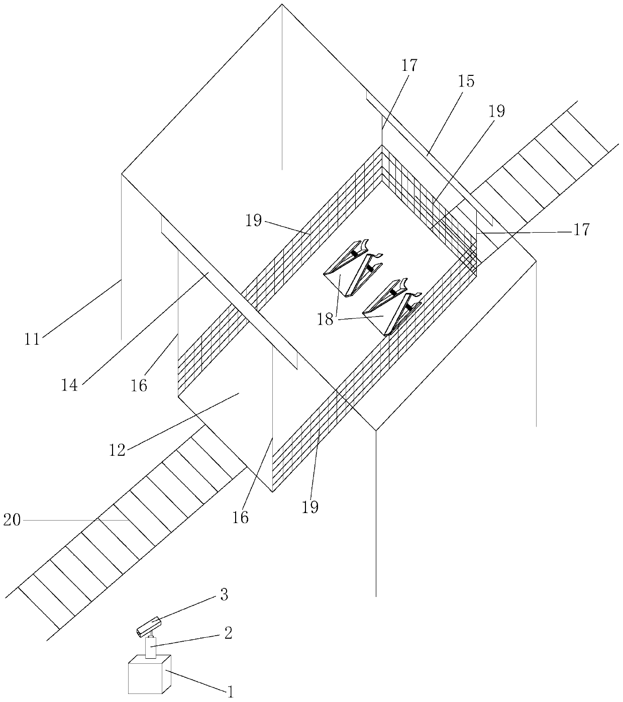 Speed monitoring and capturing system and method for inclined roadway transportation mine car